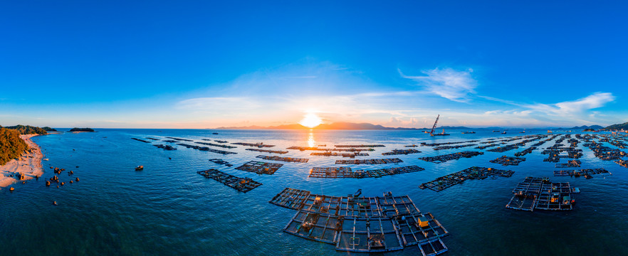 广东阳江海陵岛落日