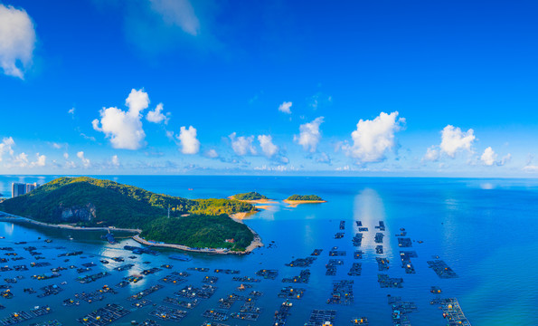 广东阳江海陵岛与马尾岛风光