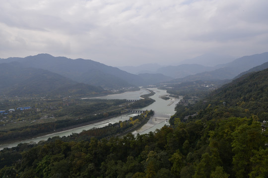 都江堰山水