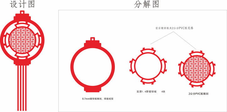 灯笼创意雕刻图