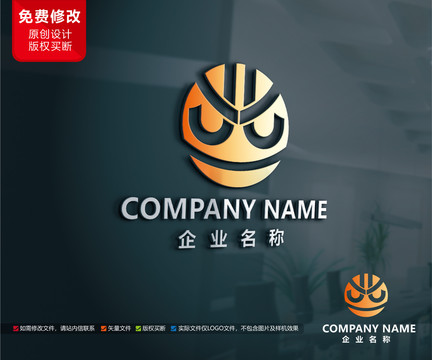 高端酒店标志mj字母LOGO