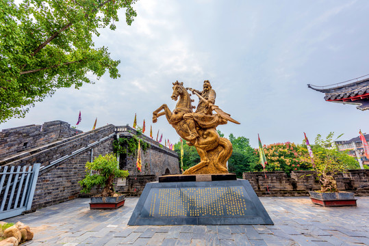 中国湖北荆州关羽祠