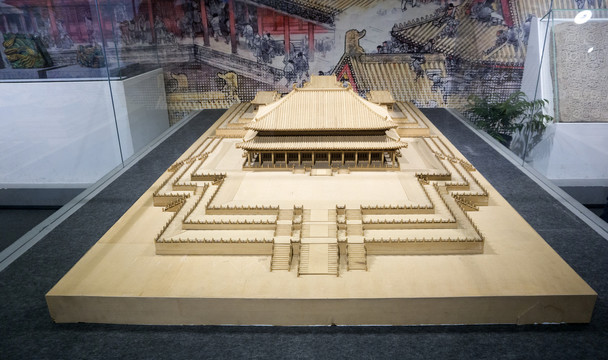 元大都宫殿复原模型