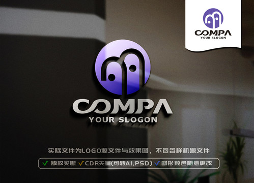 M字母LOGO