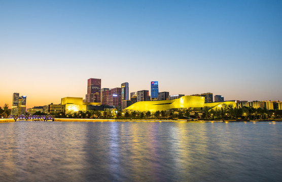 宁波东部新区夜景