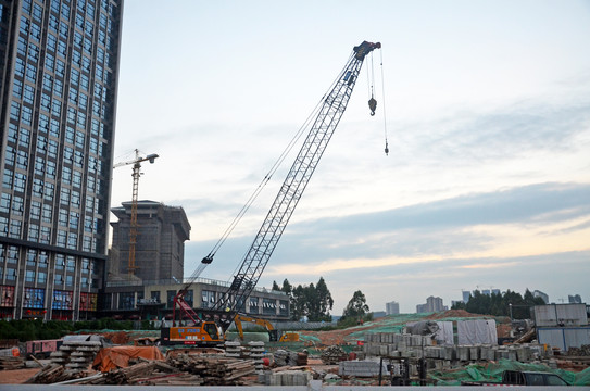 建筑施工现场