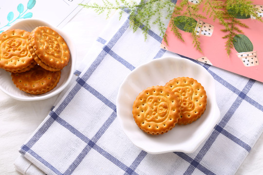 夹心酥饼