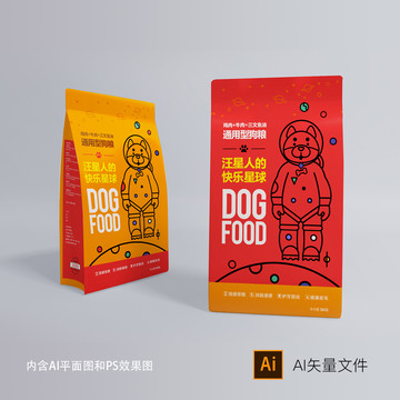 狗糧包裝