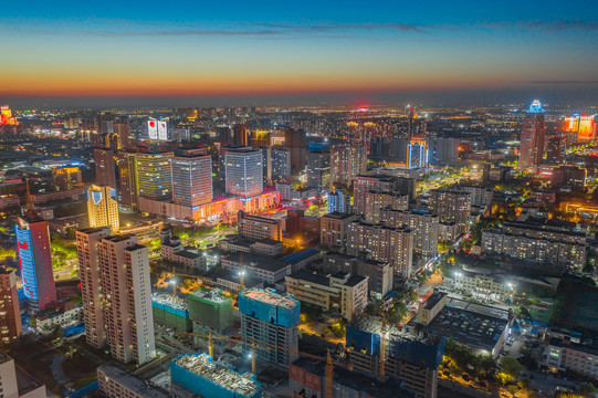 淄博市高新区夜景