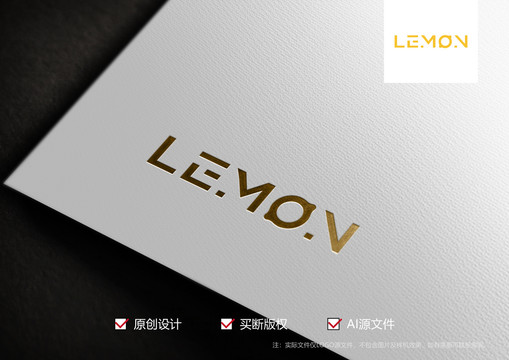 柠檬lemon标志logo