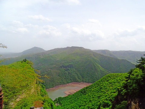 户外景观山形