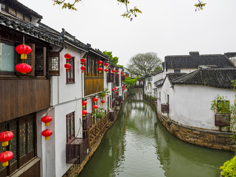 苏州七里山塘景区