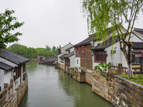 苏州七里山塘景区