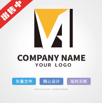 va字母logo