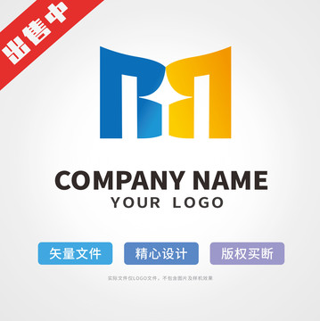 mh字母logo