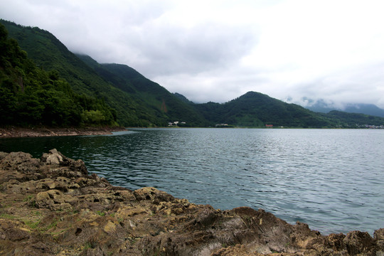 马湖风景