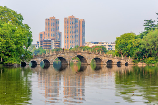 中国湖北荆州沙市中山公园