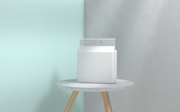 電商紙巾提袋C4D海報貼圖