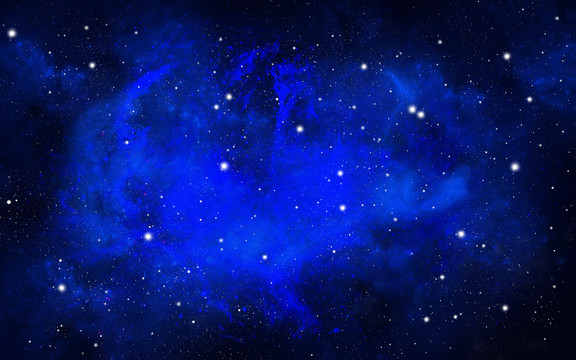 藍色星空