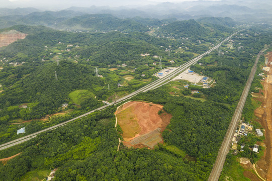 宜岳高速航拍