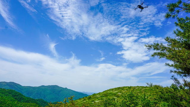 蓝天天空