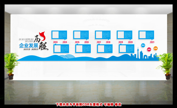 企業(yè)發(fā)展歷程文化墻