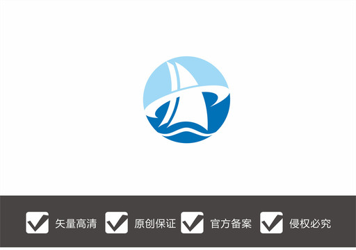 帆船舟LOGO