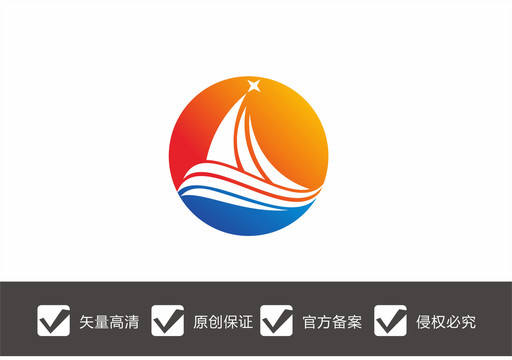 帆船LOGO