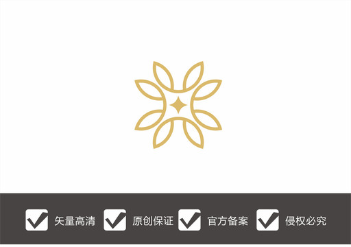 花朵化妆品LOGO