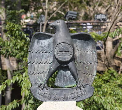 阿拉伯联合酋长国标志雕像
