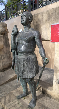摩洛哥标志雕像