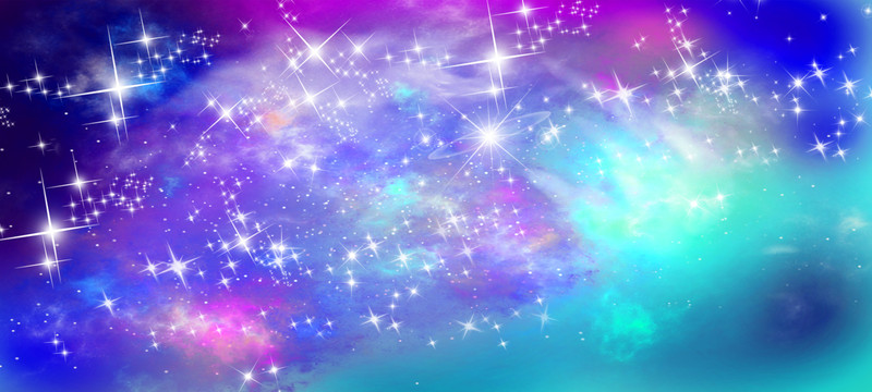 絢麗宇宙星空