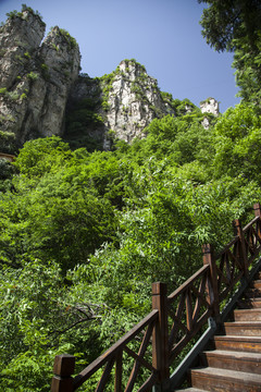 狼牙山风光