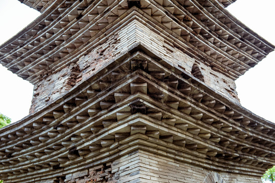 宁波天宁寺塔局部