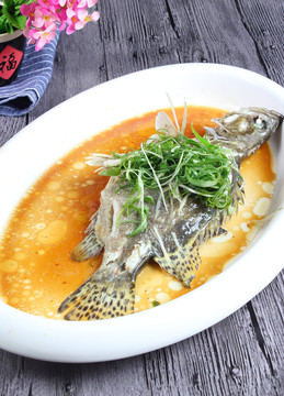 香蔥桂魚