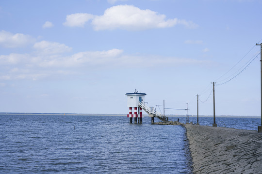 海堤岸