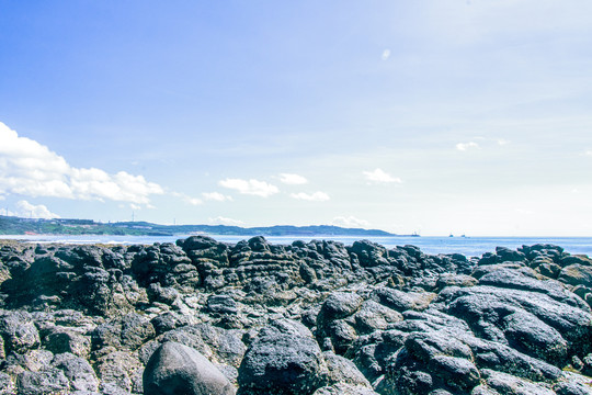 镇海角岩石