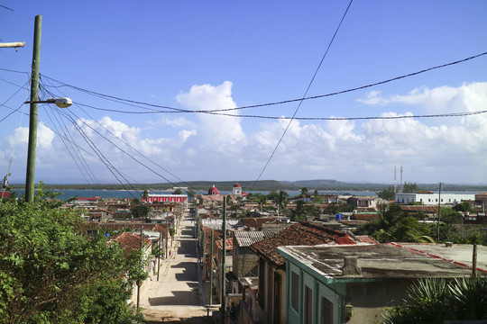 古巴海边小镇