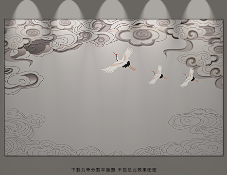 祥云裝飾畫