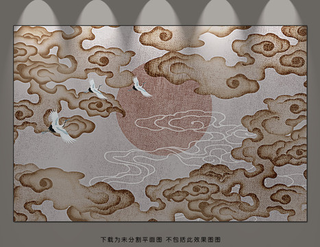 古風(fēng)祥云圖