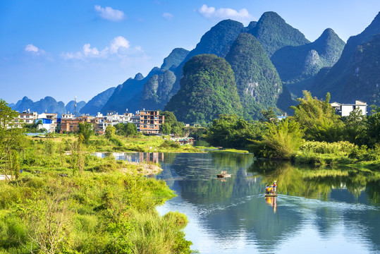 遇龙河山水风光