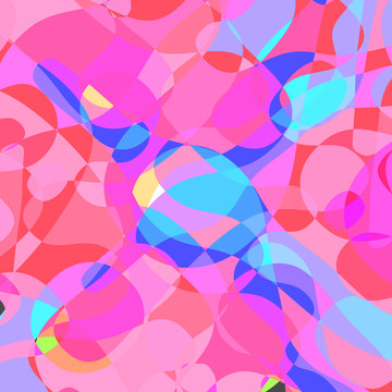 彩色抽象装饰几何