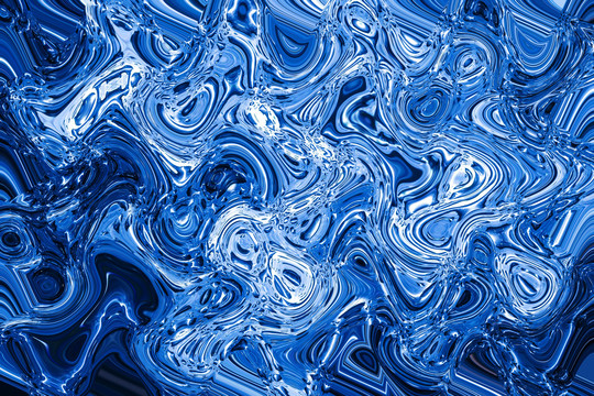 蓝色艺术抽象纹理