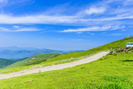 五台山朝台风光