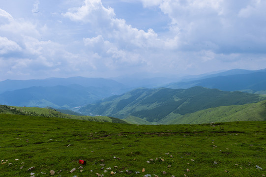 五台山台顶风光