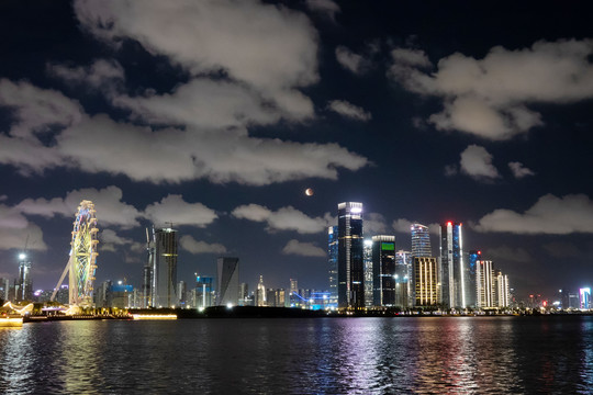 深圳前海自贸区夜景