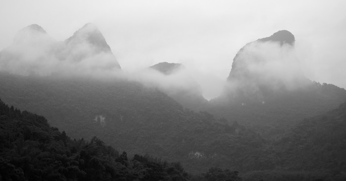 水墨桂林