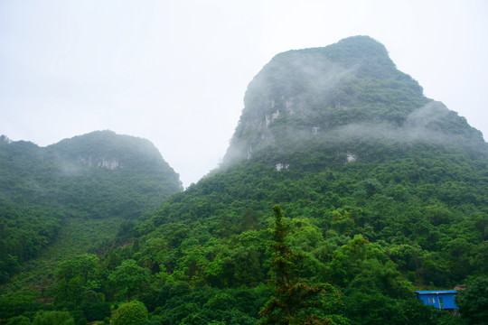 云雾高山