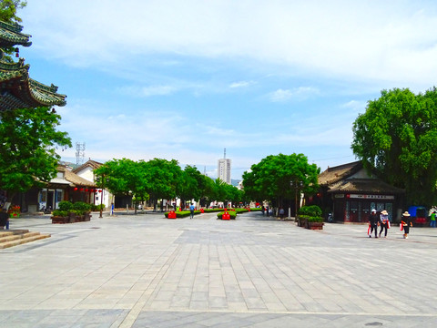 伏羲庙广场