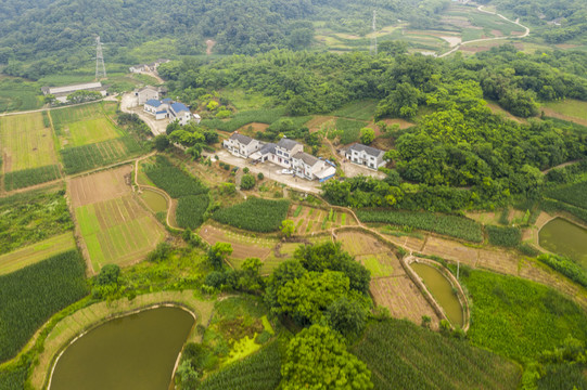 美麗鄉村航拍